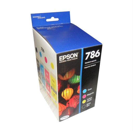 T786120-BCS EPSON BLACK & COLOR COMBO PACK WF4630/4640/5110 - Vonex