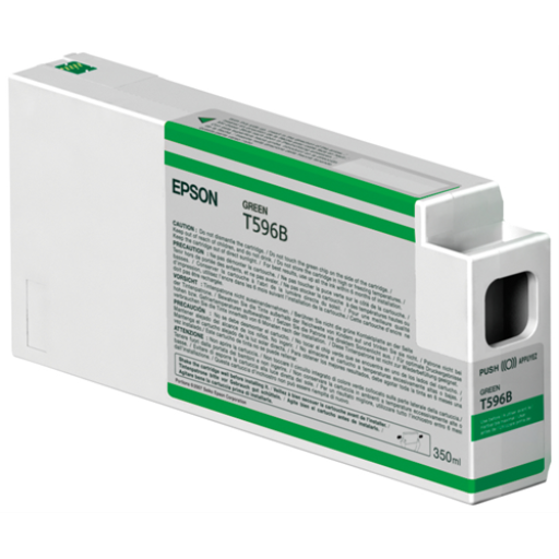 T596B00 EPSON ULTRACHROME HDR GREEN INK 350ML, STYLUS 7900 - Vonex