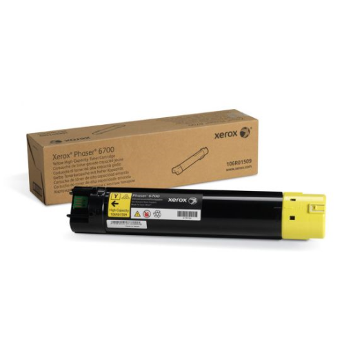106R01509 Yellow High Capacity Toner Cartridge, Phaser 6700 - Vonex