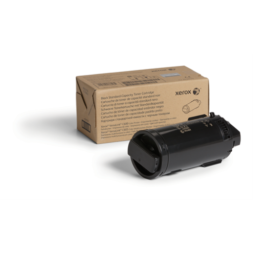 XEROX BLACK STD CAP TONER CARTRIDGE F/VERSALINK C600/C605 - Vonex