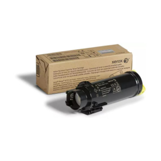 Genuine Xerox Standard Capacity Toner, Yellow phaser 6510, 6515 - Vonex