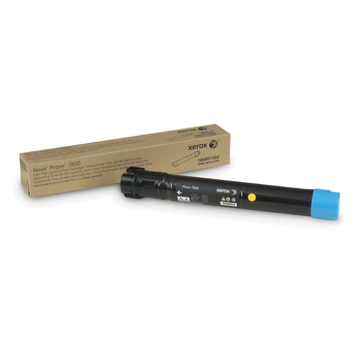 106R01566 Cyan High Capacity Toner Cartridge; Phaser 7800 - Vonex