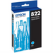T822220-S Epson EPSON T822 Standard Capacity Cyan Ink Cartri - Vonex