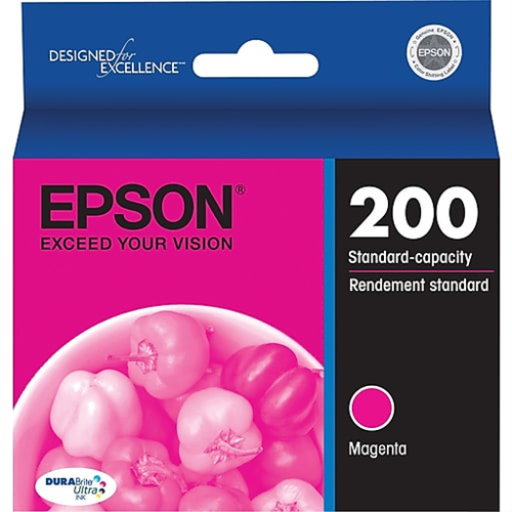 T200320S Epson 200 Durabrite Ultra Magenta Original Ink Cartridg - Vonex