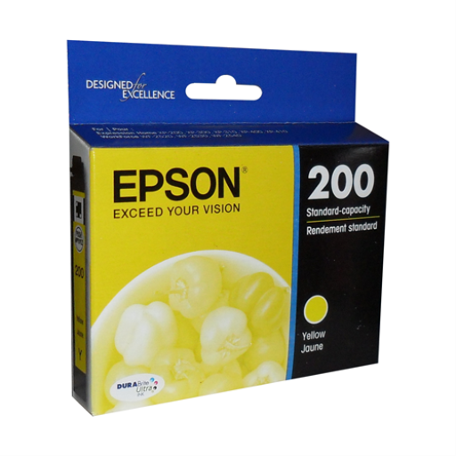 T200420S Epson 200 Durabrite Ultra Yellow Original Ink Cartridge - Vonex