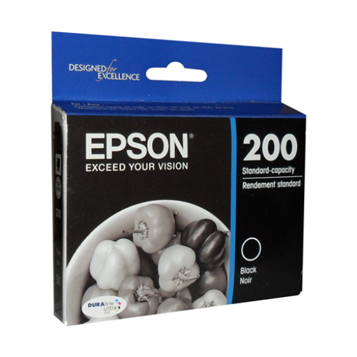 T200120S Epson 200 Durabrite Ultra Black Original Ink Cartridge - Vonex