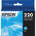 T220220S Epson 220 Durabrite Ultra Cyan Original Ink Cartridge - Vonex