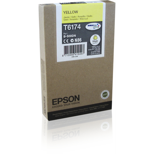 T617400 Epson High Capacity Yellow Original Ink Cartridge - Vonex