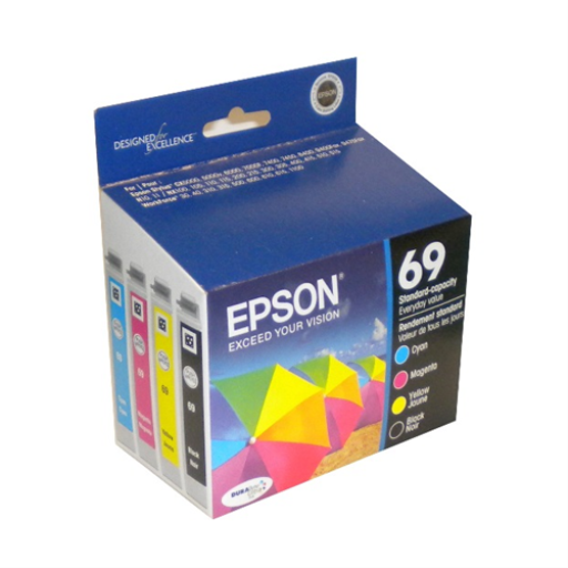 T069120BCS Epson Combo InkJET CartridgeS (CMYK) - Vonex