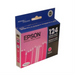 T124320S Epson 124 Magenta Original Ink Cartridge - Vonex