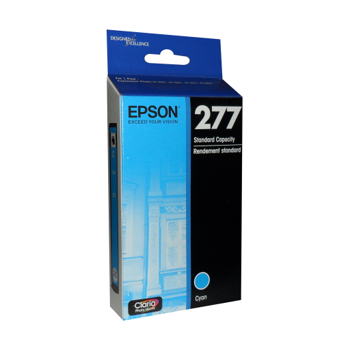 T277220S Epson 277 Cyan Original Ink Cartridge - Vonex