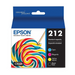 T212120BCS Epson 212 Claria Black and Color Combo Pack Ink - Vonex