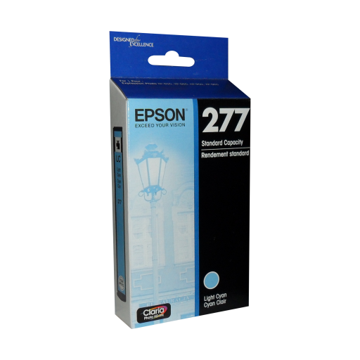 T277520S Epson 277 Light Cyan Original Ink Cartridge - Vonex
