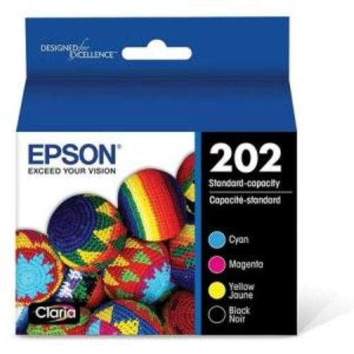 T202120BCS Epson T202 Combo Black and Color Original Ink Cartridge - Vonex