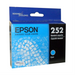 Epson 252 Cyan Ink Cartridge, Standard Capacity (T252220) - Vonex
