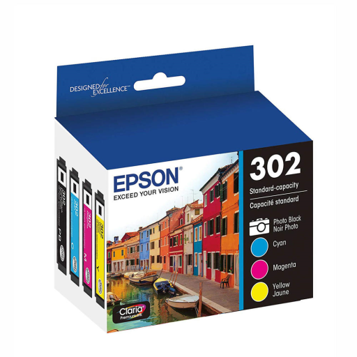 T302520S Epson 302 Color Original Ink Cartridge - Vonex