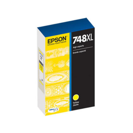 T748XL420 Epson T748 Yellow Original Ink Cartridge - Vonex