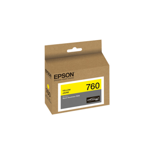 T760420 Epson 760 Yellow Original Ink Cartridge - Vonex