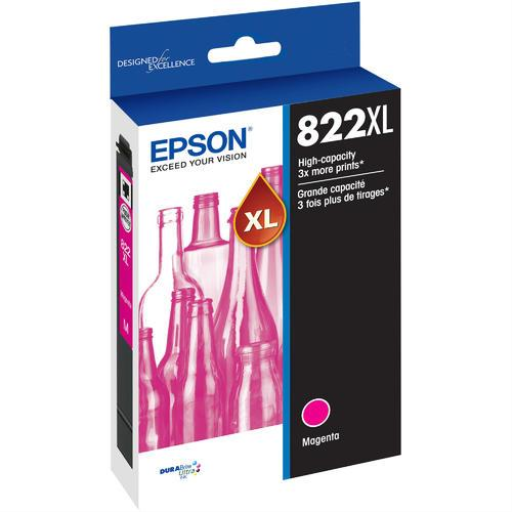 T822XL320-S Epson EPSON T822 High Capacity Magenta Ink Cartr - Vonex