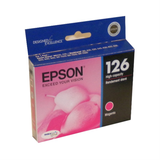 T126320S Epson 126 Magenta Original Ink Cartridge - Vonex