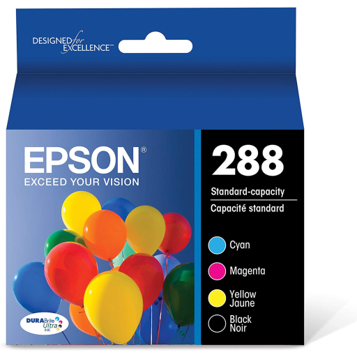 T288120BCS Epson 288 BCombo Black and Color Original Ink Cartridge - Vonex