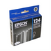 T124120S Epson 124 Black Original Ink Cartridge - Vonex