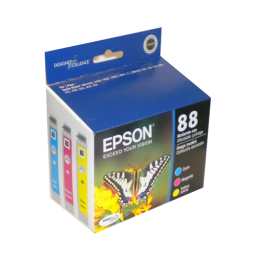 T088520S Epson 88 Color Original Ink Cartridge - Vonex