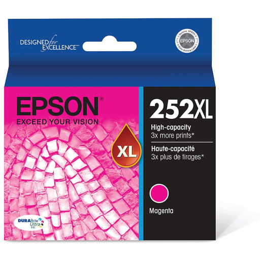 T252xl320-s Epson T252 Magenta Original Ink Cartridge - Vonex