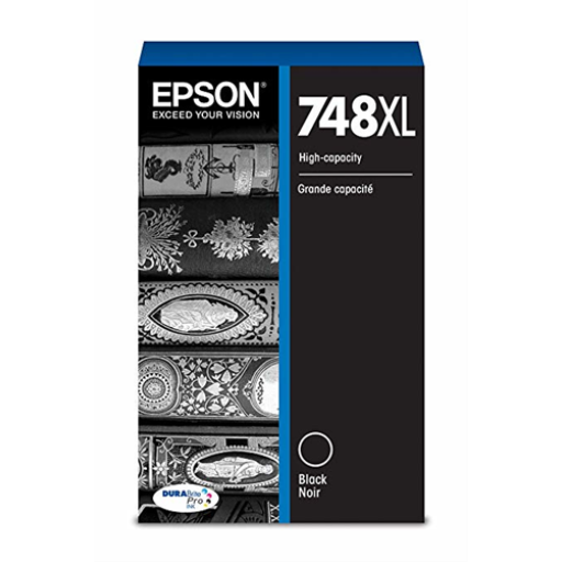 T748XL120 Epson 748 Black Original Ink Cartridge High Capacity - Vonex