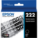 T222120-S Epson T222 Black Ink Cartridge, Standard Capacity - Vonex