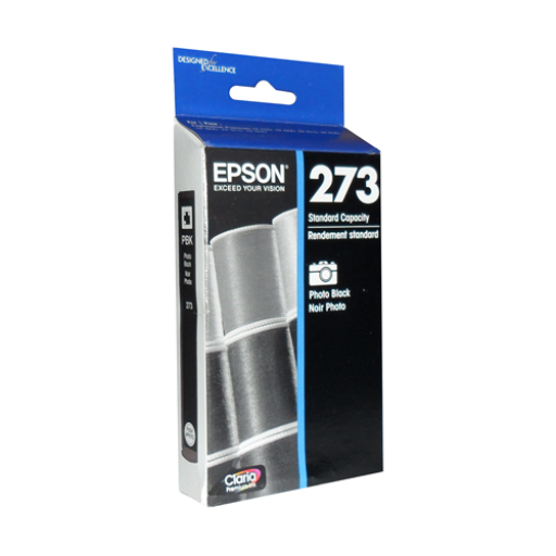 T273120S Epson 273 Photo Black Original Ink Cartridge - Vonex