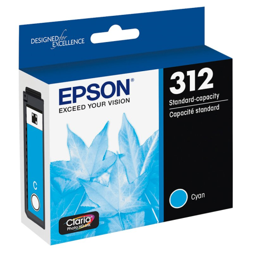 T312220S Epson 312 Cyan Original Ink Cartridge - Vonex
