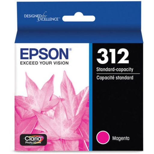 T312320S Epson 312 Magenta Original Ink Cartridge - Vonex