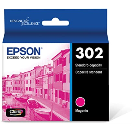 T302320S Epson 302 Magenta Original Ink Cartridge - Vonex