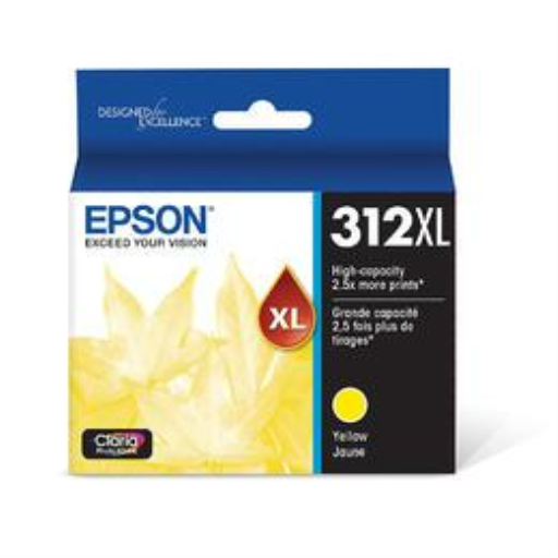 T312XL420 Epson 312XL Claria XL High Capacity Yellow Original Ink Cartridge - Vonex