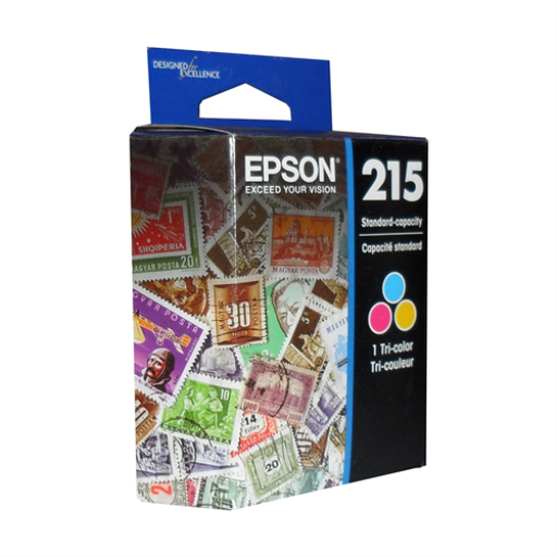 T215530S Epson 215 triColor Original Ink Cartridge - Vonex