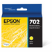 T702420S Epson 702 Yellow Original Ink Cartridge - Vonex