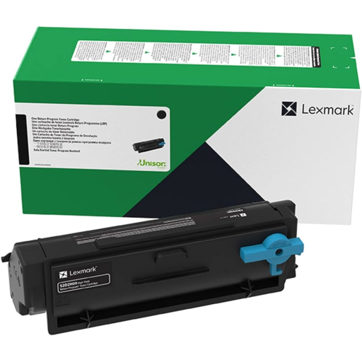 Lexmark MS/MX331, 431 Return Program 15K Toner Cartridge Part no.: 55B1H00 Lexmark