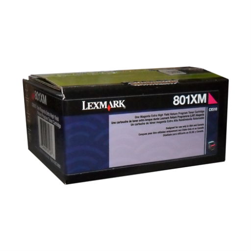 Lexmark CX510 Magenta Return Program 4K Toner Cartridge Lexmark