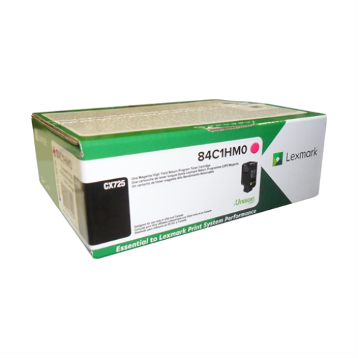 Lexmark CX725 Magenta Return Program 16K Toner Cartridge Lexmark