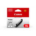 CLI-271 XL Gray Ink Tank SKU 0340C001 Canon