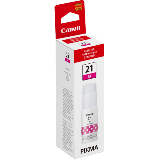 GI-21 Magenta Ink Bottle SKU 4538C001 Canon