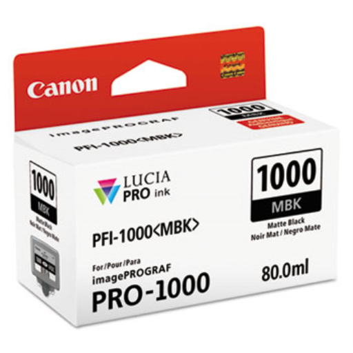PFI-1000 Matte Black SKU 0545C002 Canon