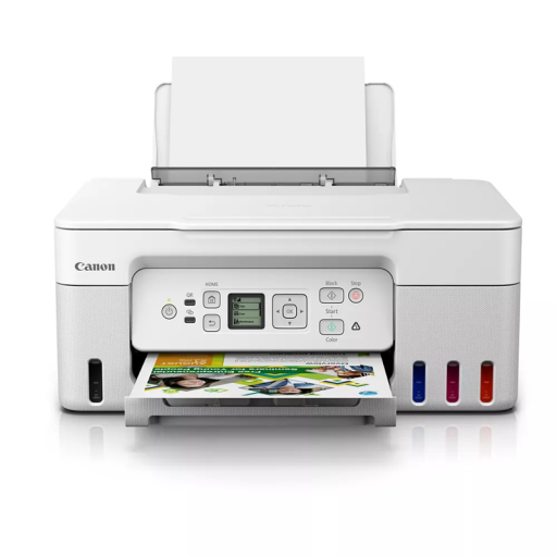 Canon PIXMA G3270 MegaTank All-in-One Printer (White) Canon