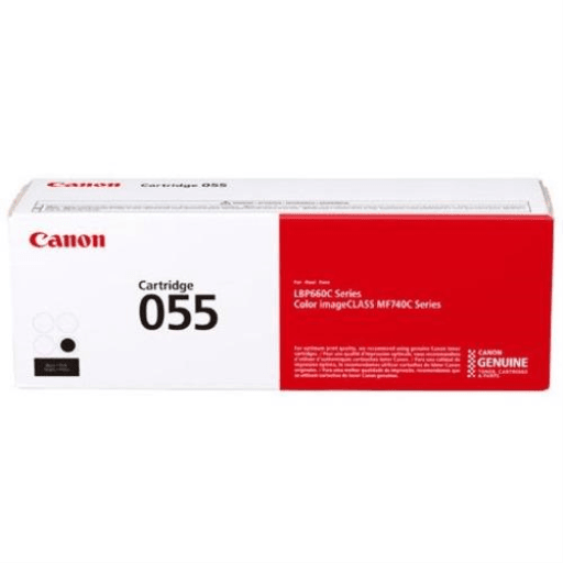 CARTRIDGE 055 BLACK 130 – – Toners – Canon