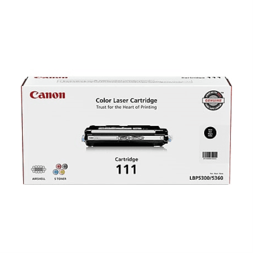 1660B008 Canon 111 Black Original Toner Cartridge – – Toners – Canon