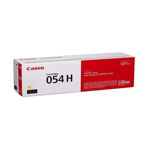 Canon 054H Yellow Cartridge, High Yield SKU 3025C001 – – Toners – Canon