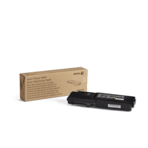 106R02228 Phaser 6600/WorkCentre 6605, High Capacity Black Toner Cartridge – – Laser – Xerox