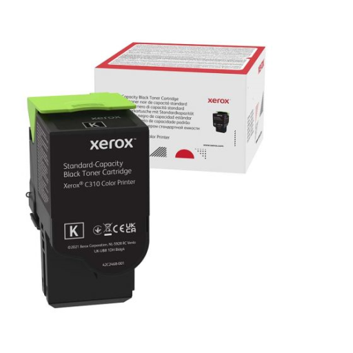 006R04356 Genuine Xerox Black Standard Capacity Toner Cartridge, Xerox C310 & C315 Color Printer, (Use & Return) Xerox