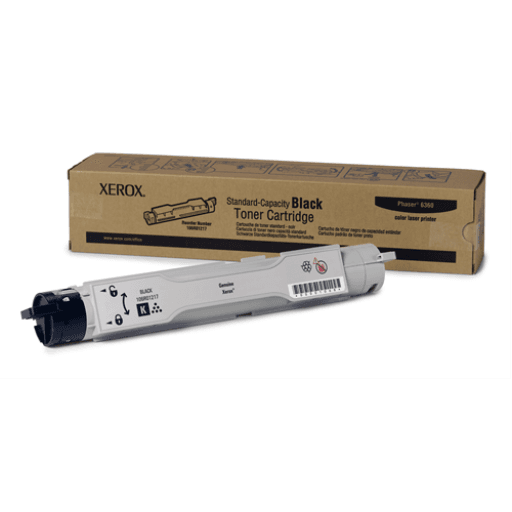 106R01217 Black Standard Capacity Toner Cartridge, Phaser 6360 – – Laser – Xerox